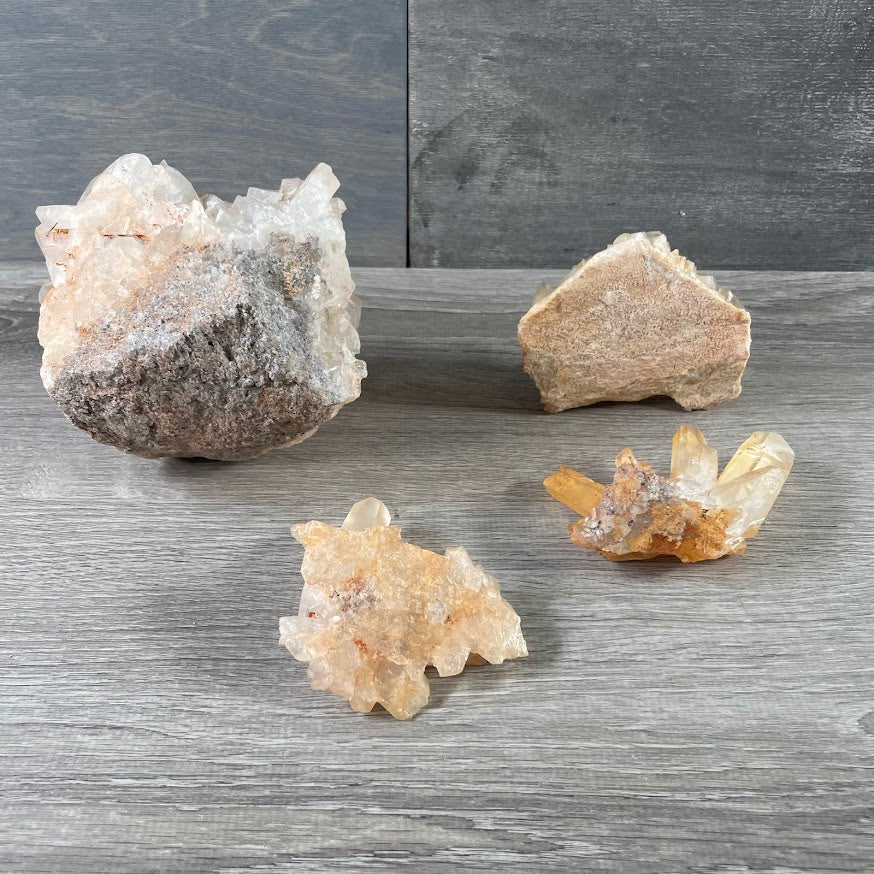 natural quartz points lot