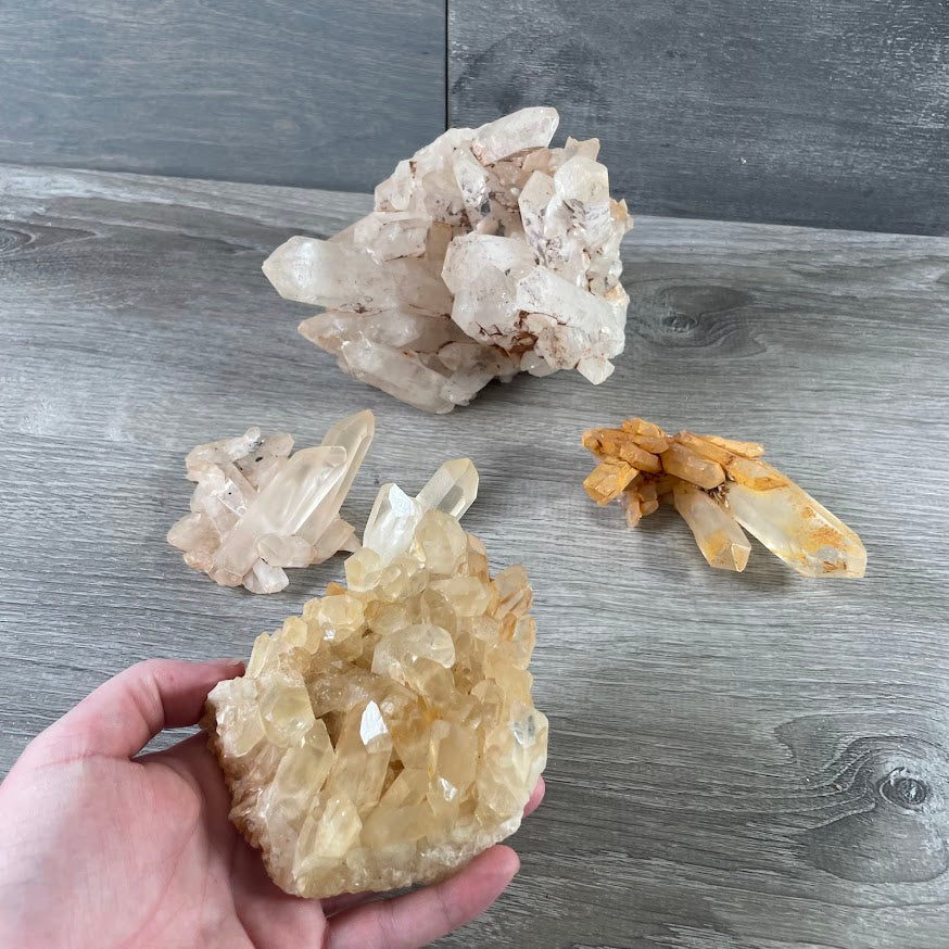 bulk quartz clusters