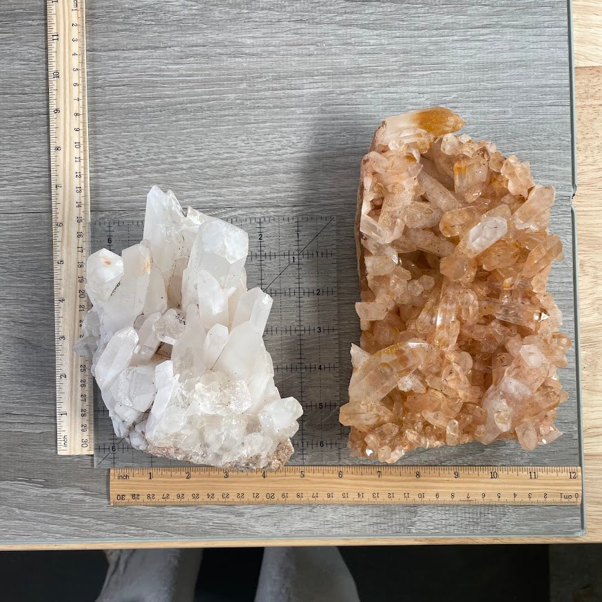 quartz clusters for metaphysical shops