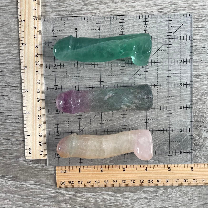 Fluorite Phallic Carving – Crystal Figurine for Retail