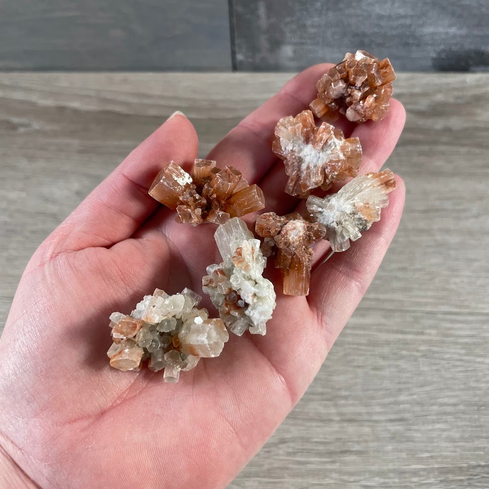 Raw Aragonite Cluster – Natural Aragonite Crystal Specimen for Grounding