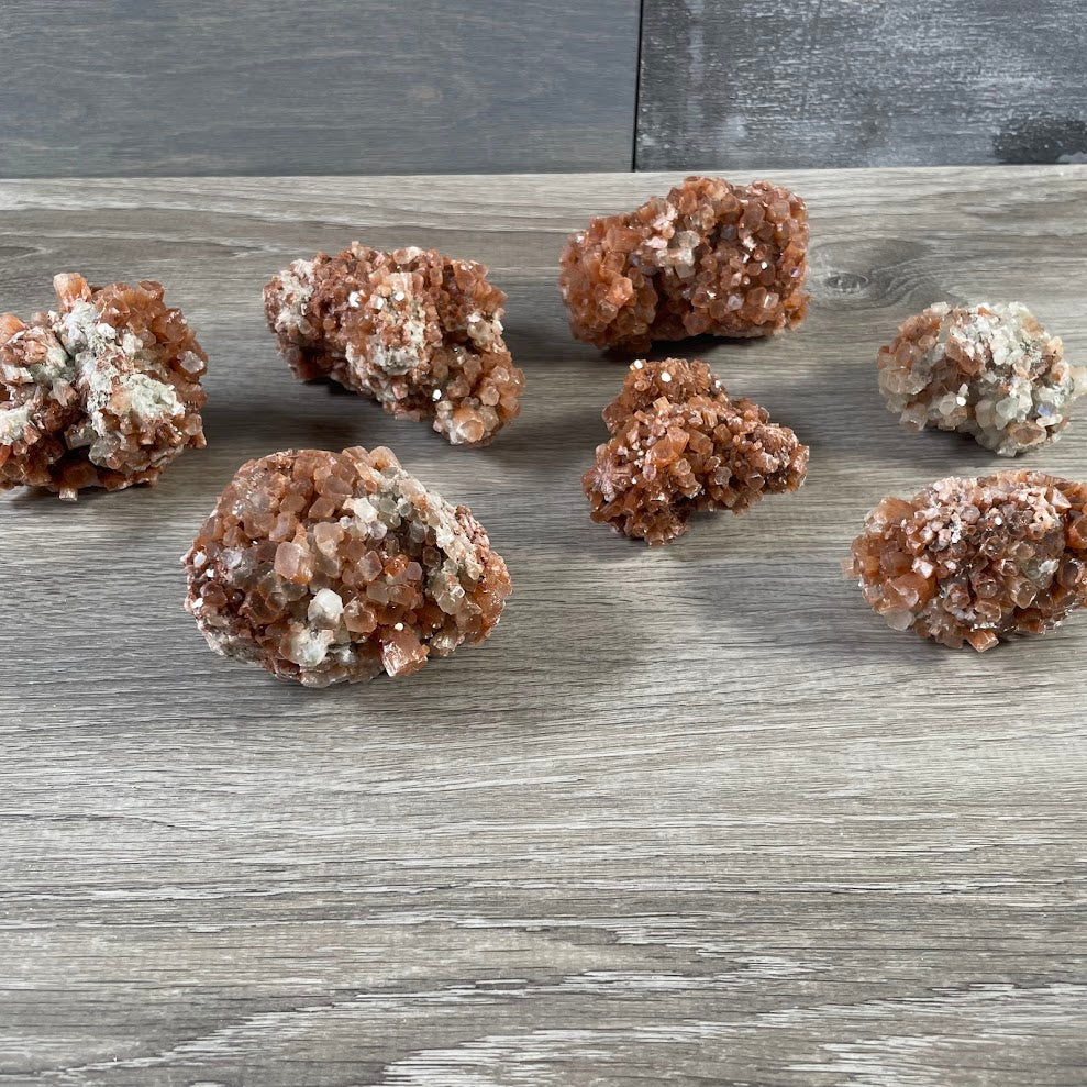 Raw Aragonite Cluster – Natural Aragonite Crystal Specimen for Grounding