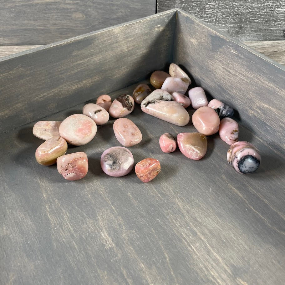 pink opal crystal retailer  