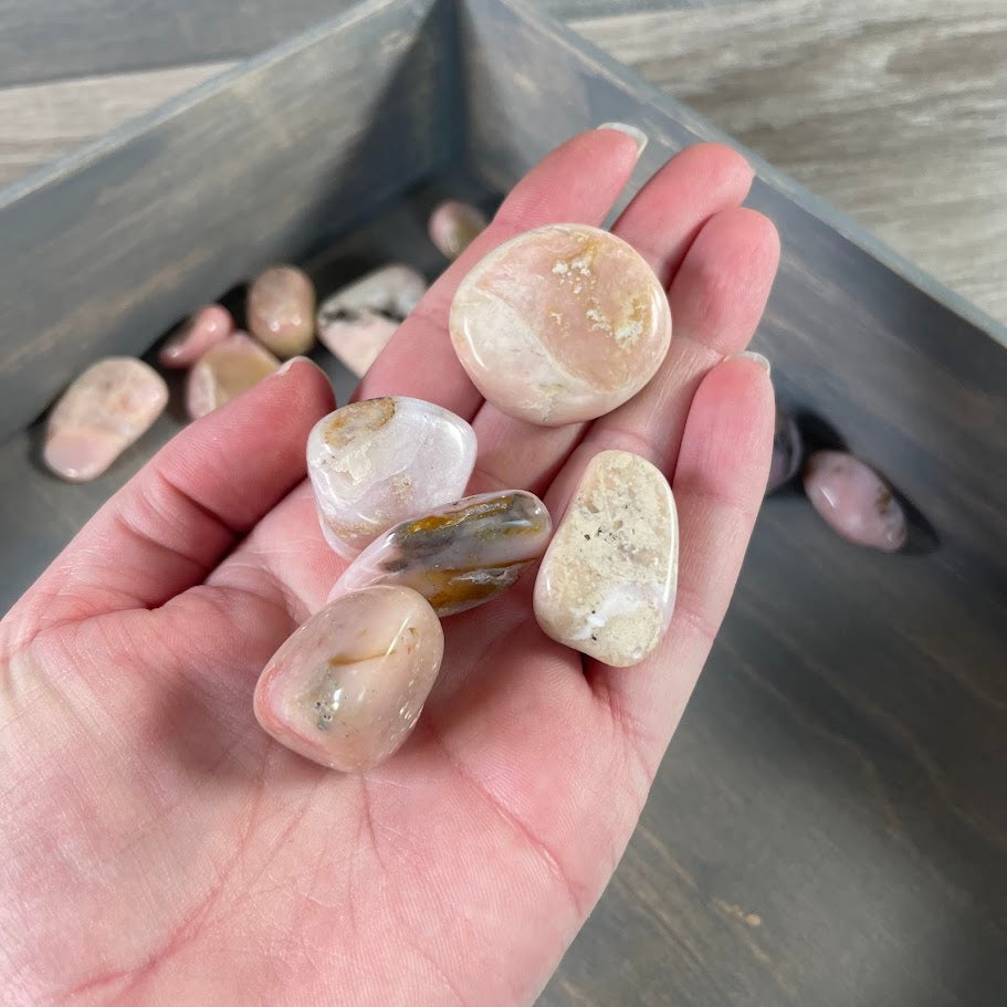 bulk pink opal crystals  