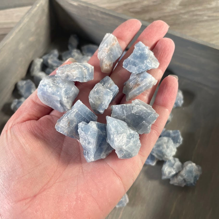 Crystal Shop Supply - blue calcite