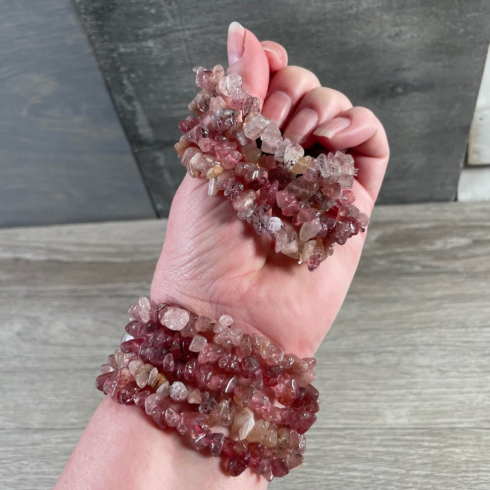 Gemstone Chip Bracelets – Common Crystals in Bulk Wholesale