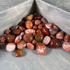 Wholesale red agate healing stones polished 1 pound lot