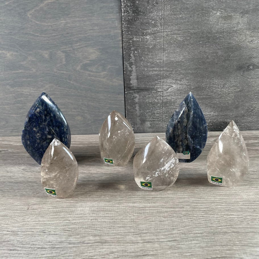 Brazilian Crystal Flame Lot –  Display Pieces for Gift Shops