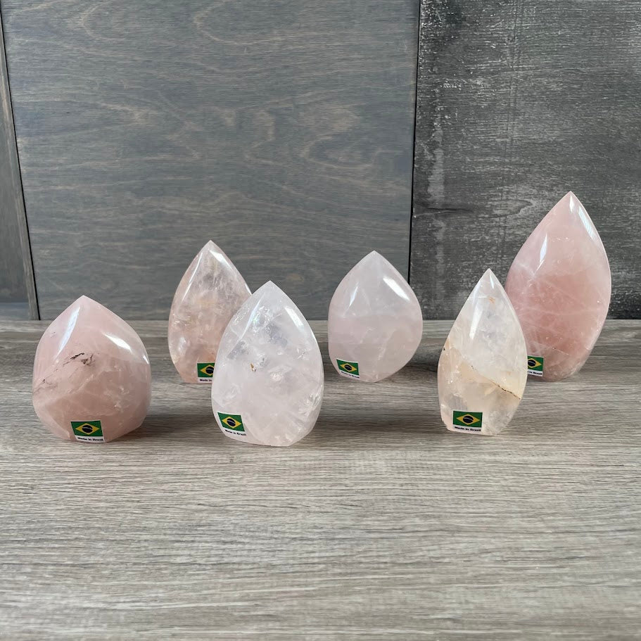Brazilian Crystal Flame Lot –  Display Pieces for Gift Shops