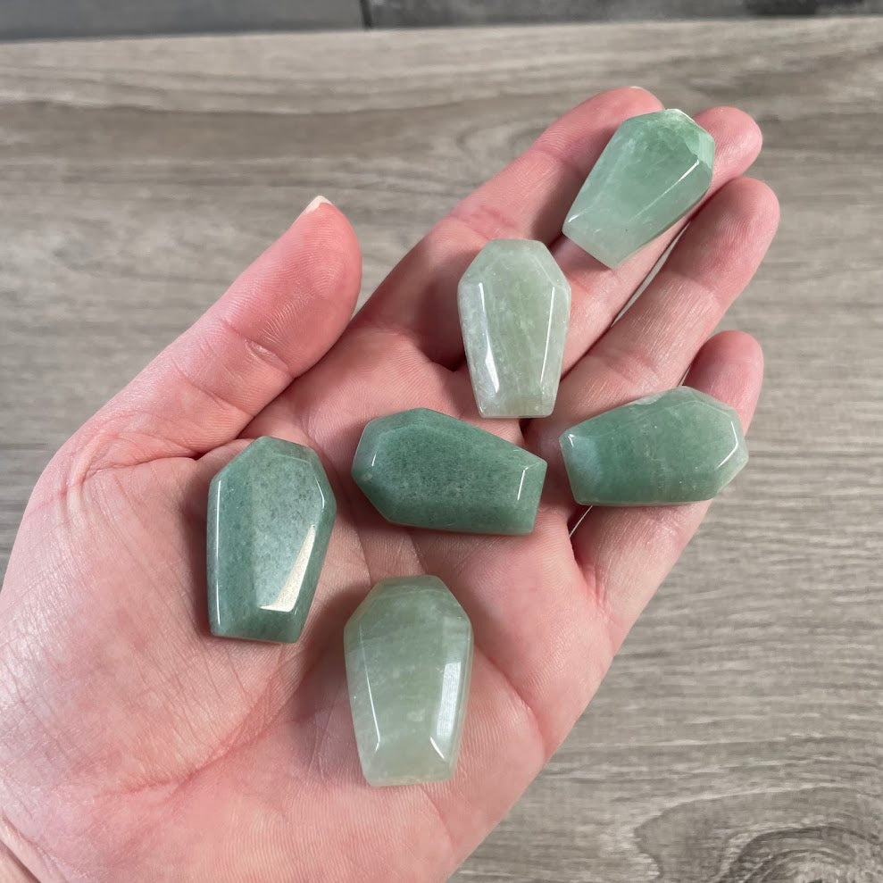 Aventurine coffin witchy store supply
