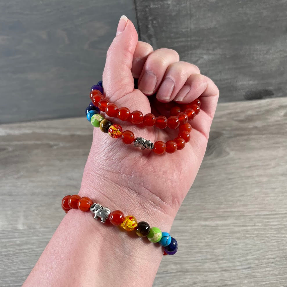 Gemstone Chakra Healing Bracelets 8mm - Wholesale