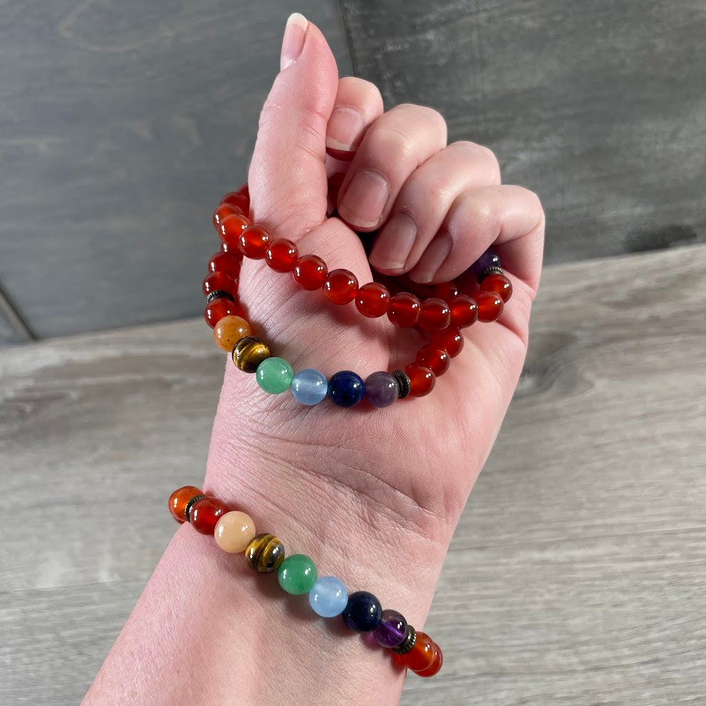 Gemstone Chakra Healing Bracelets 8mm - Wholesale