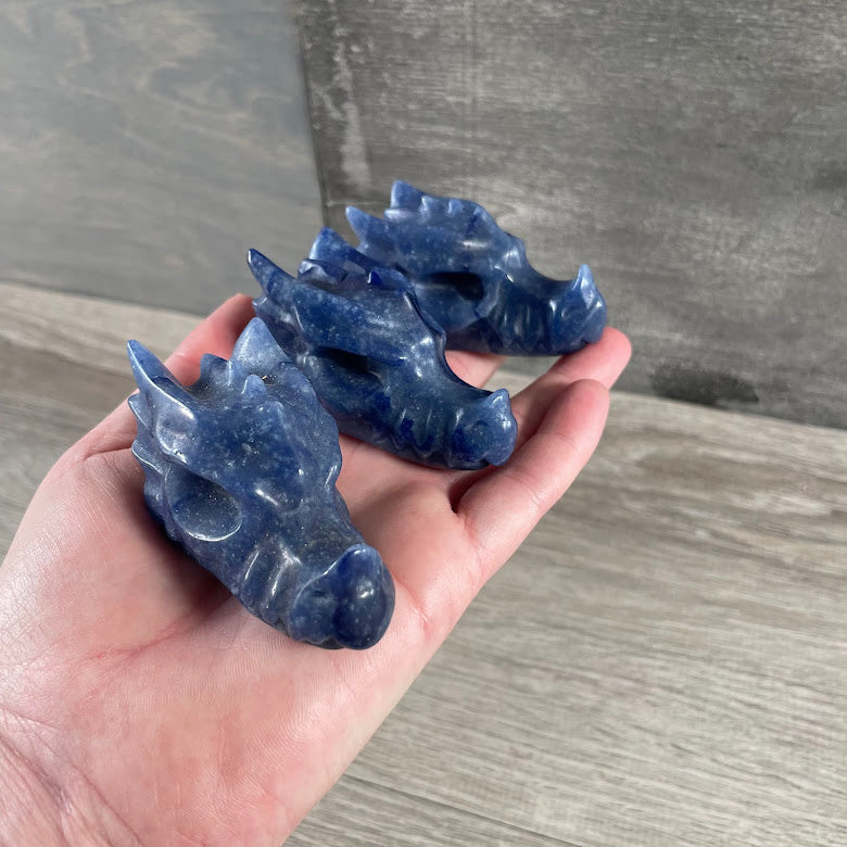 Gemstone Dragon Skulls – Wholesale Crystal Carvings