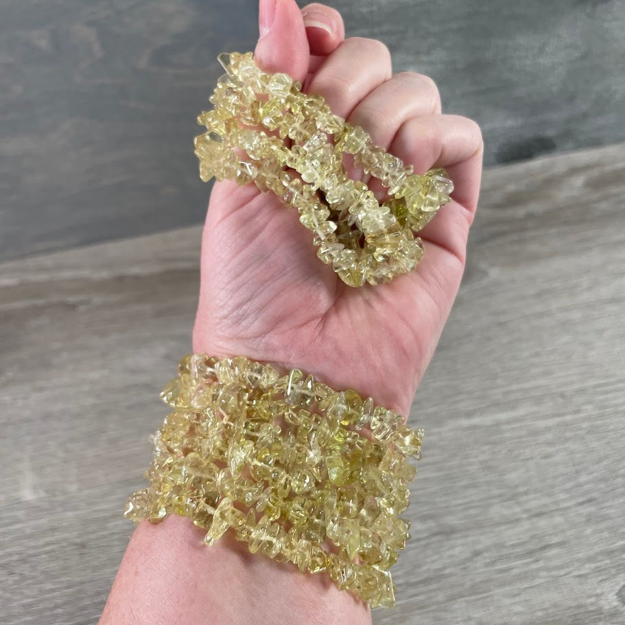 Gemstone Chip Bracelets – Common Crystals in Bulk Wholesale