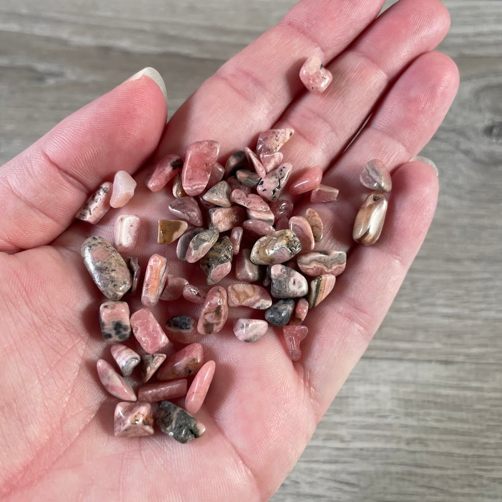 Bulk Gemstone Mini Chips – 22g+ Assorted Crystal Chips for Crafts, Jewelry Making & Resin Art