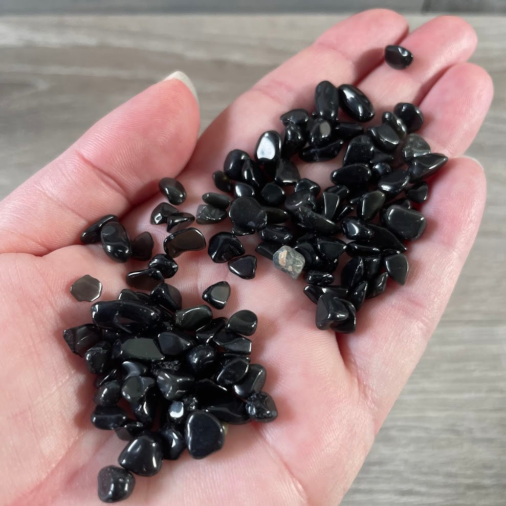 Bulk Gemstone Mini Chips – 22g+ Assorted Crystal Chips for Crafts, Jewelry Making & Resin Art