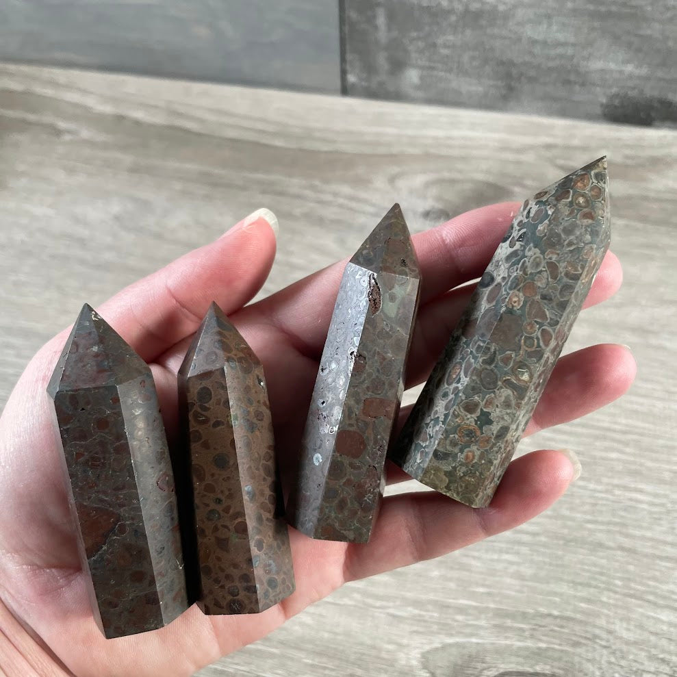 Gemstone Obelisks 2–3 oz for Crystal and Metaphysical Shops