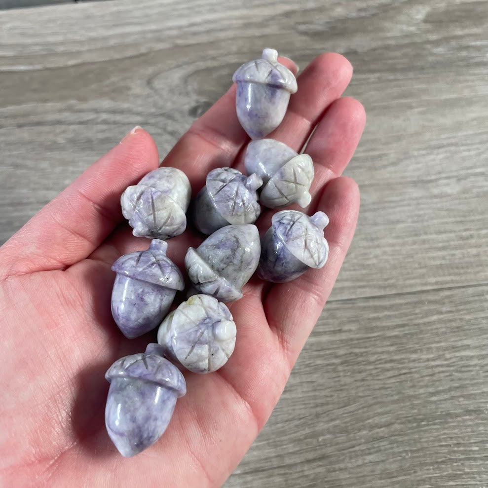 Mica acorn figurines wholesale