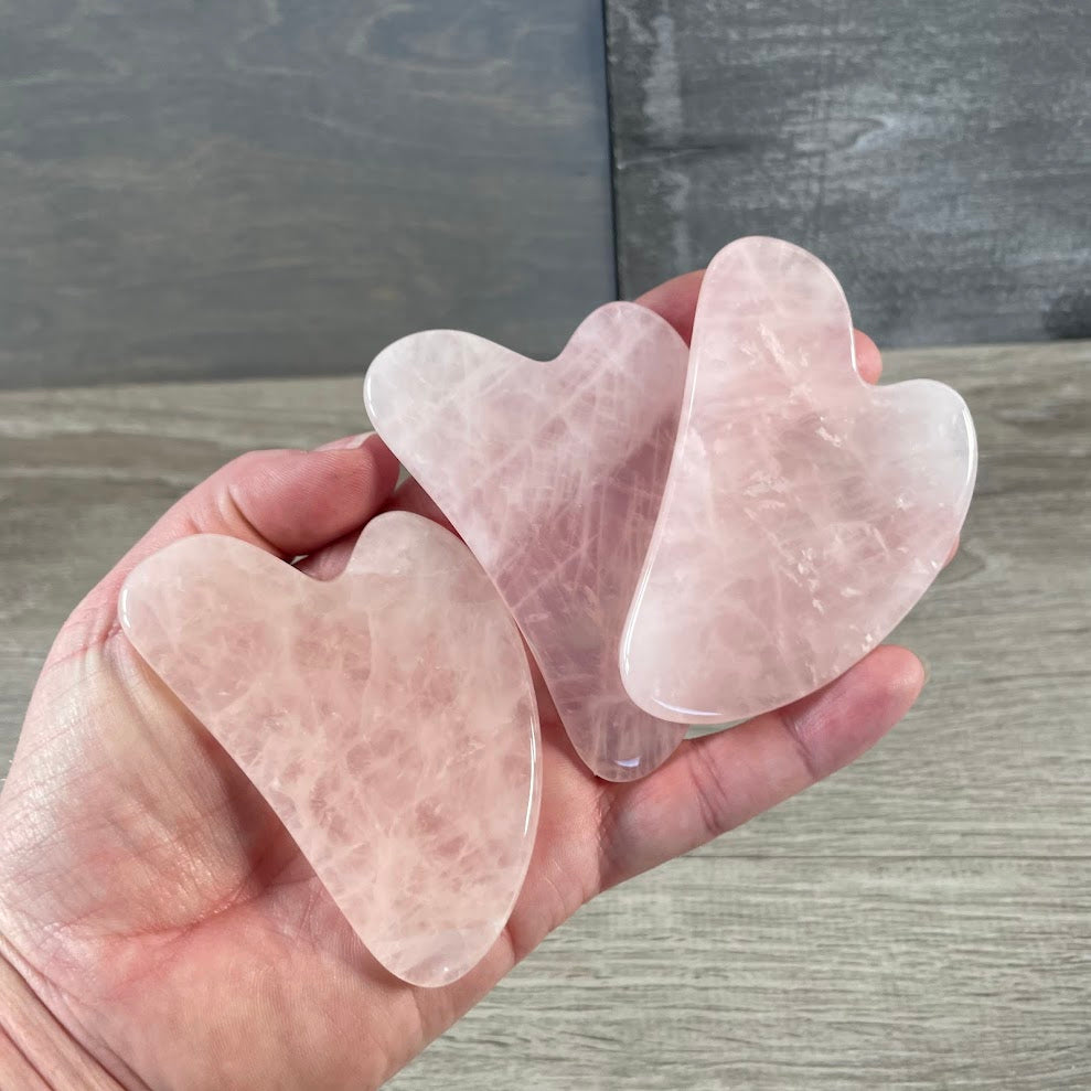 Crystal Gua Sha Facial Massager – Wholesale Skincare Tool