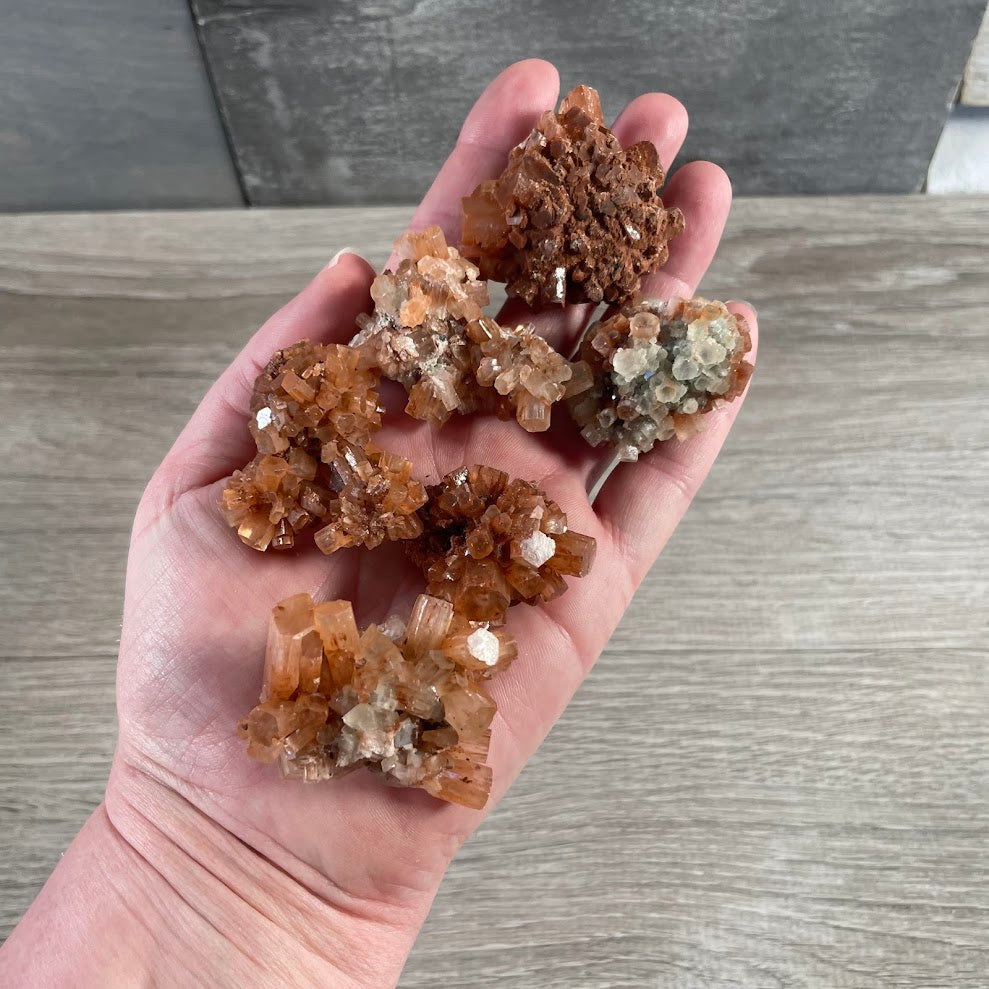 Wholesale raw aragonite mineral cluster