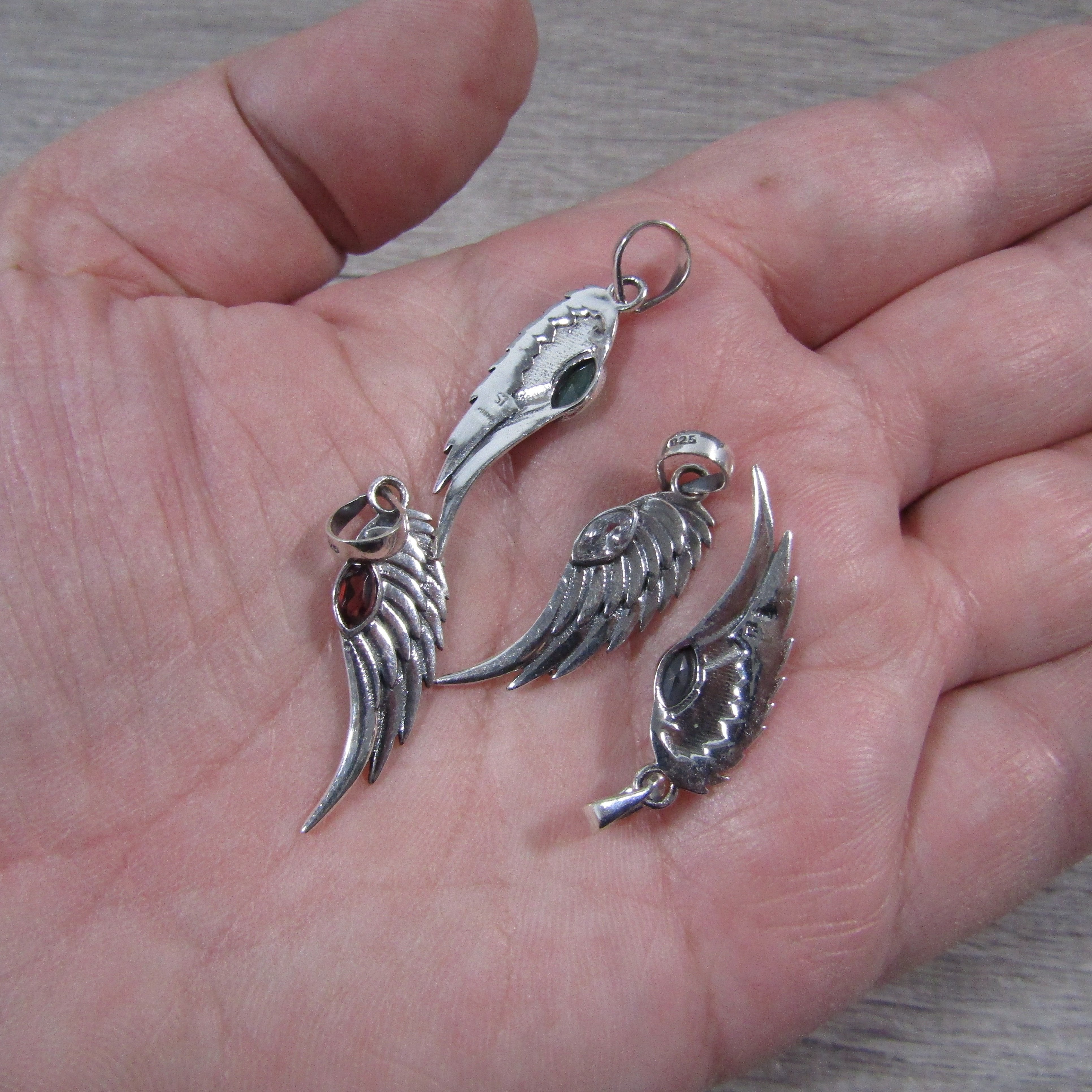 Sterling Silver Pendants in Assorted Styles