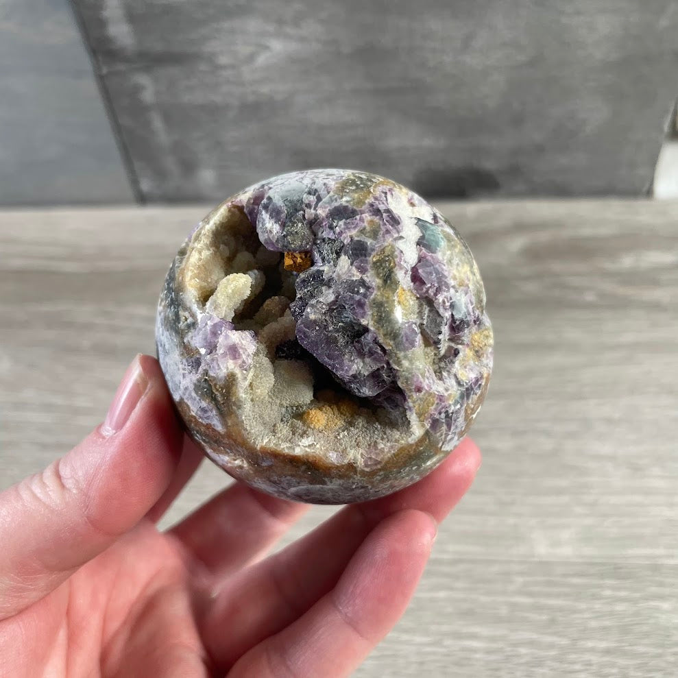 Gemstone Sphere by the Inch – Bulk Crystal Spheres