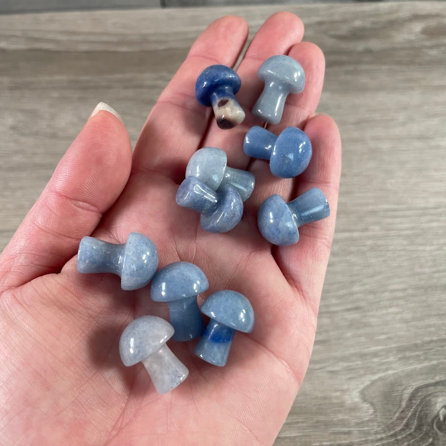 Small Gemstone Mushrooms for Crystal and Gift Shops