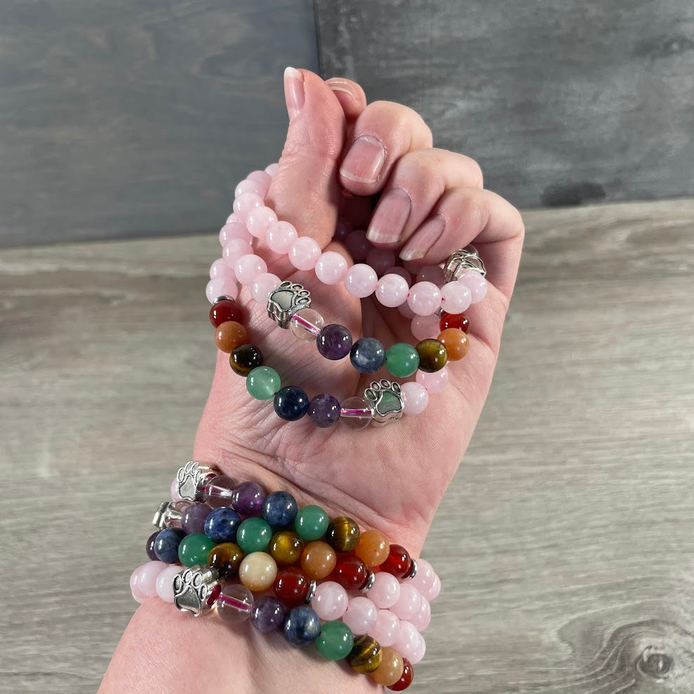 Gemstone Chakra Healing Bracelets 8mm - Wholesale