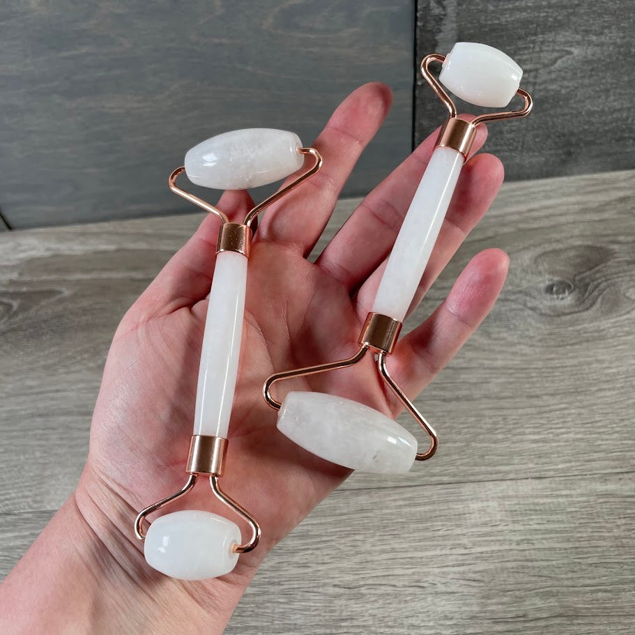 Gemstone Facial Rollers for Spa and Skincare - Wholesale