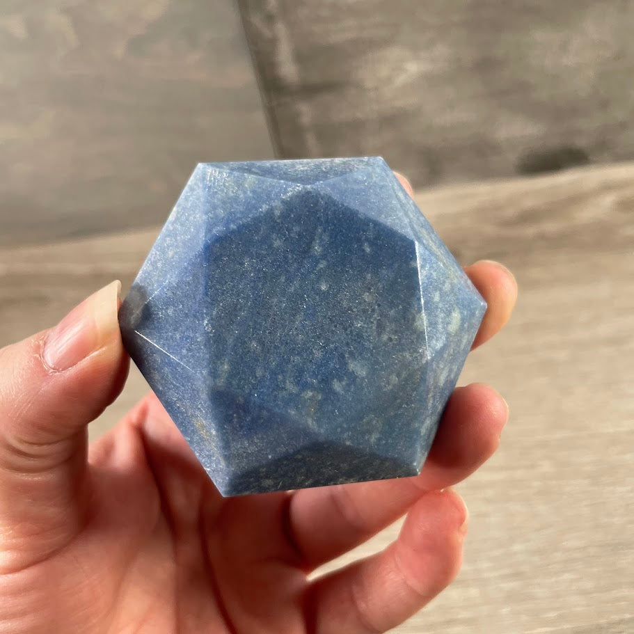 Star of David Carved Gemstone Crystals – Symbol of Protection and Unity