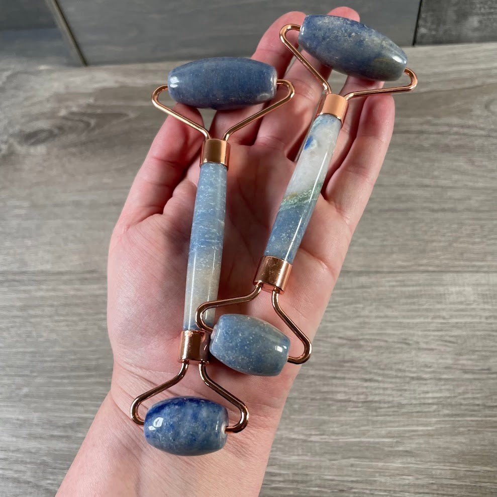 Gemstone Facial Rollers for Spa and Skincare - Wholesale