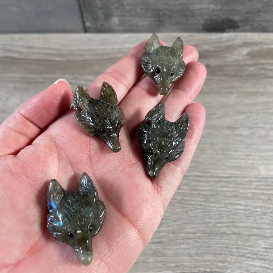 Fox Head Gemstone Pendants – Wholesale Animal Spirit Jewelry