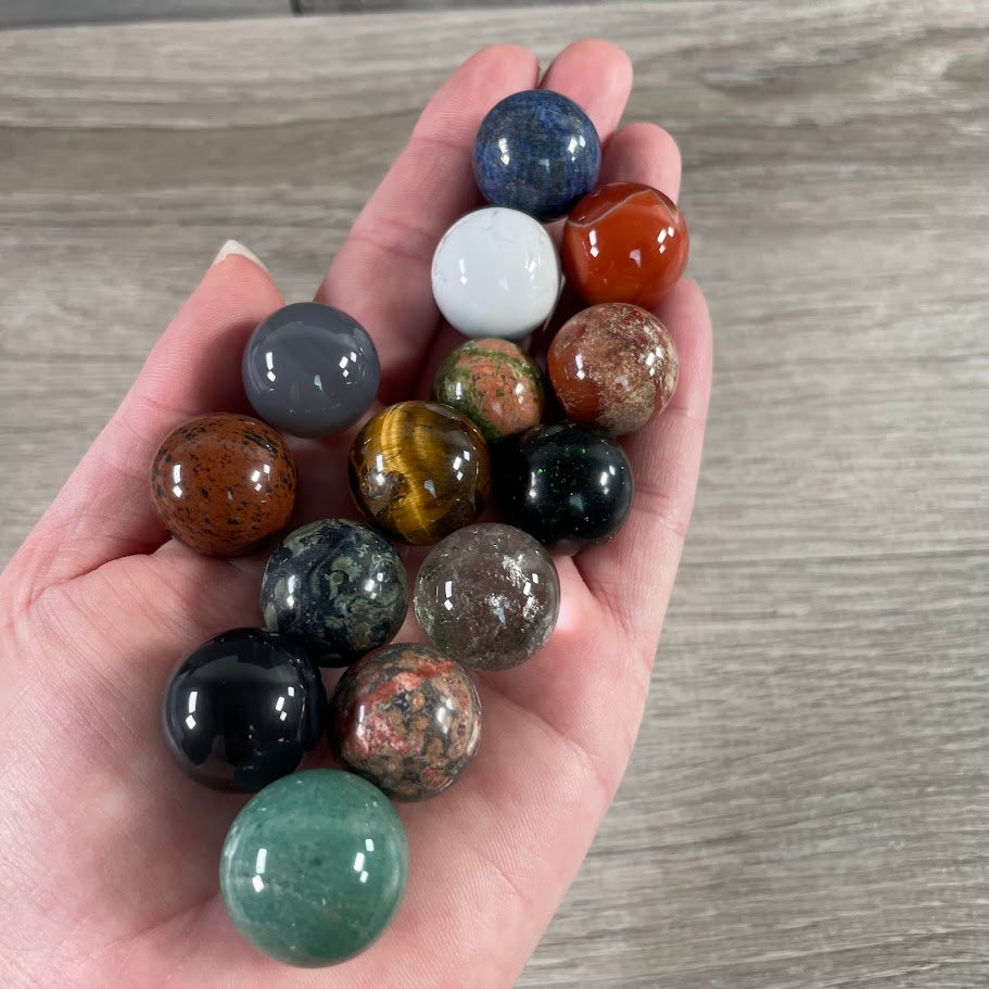 Gemstone Spheres 18mm-22mm  | Bulk Crystal Spheres