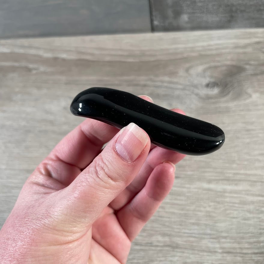 Obsidian Crystal Wand for Wellness Retail Displays