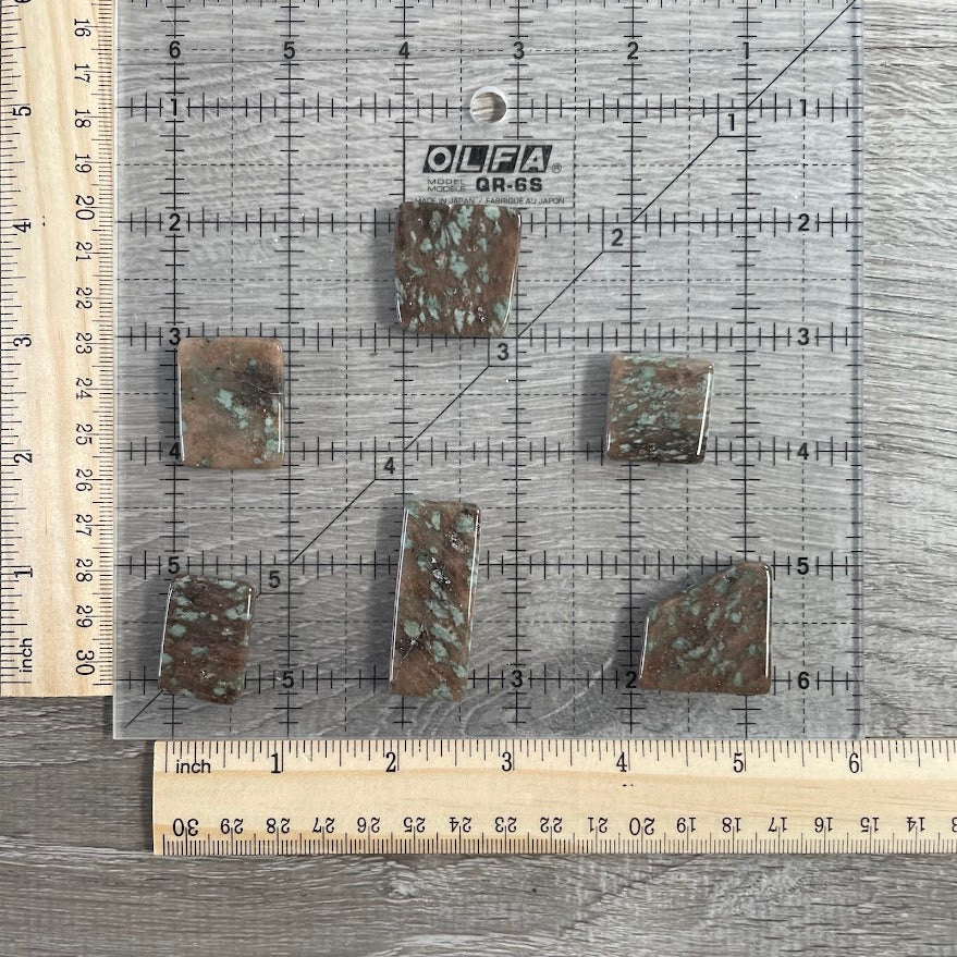 Polished Nundoorite stone slice for lapidary and handmade jewelry projects
