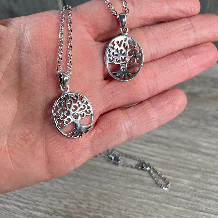 Sterling Silver Tree of Life Pendants