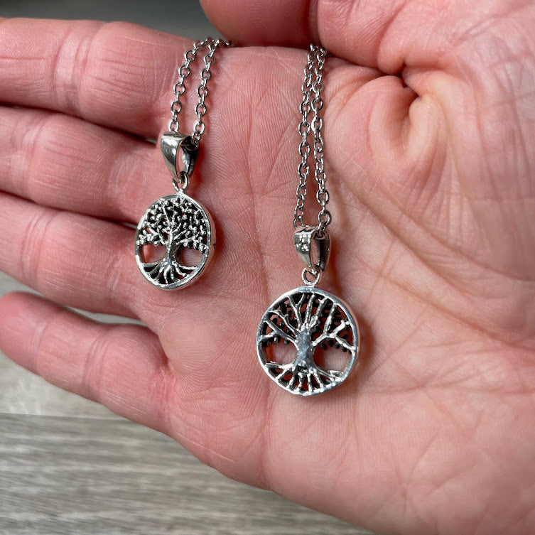 Sterling Silver Tree of Life Pendants