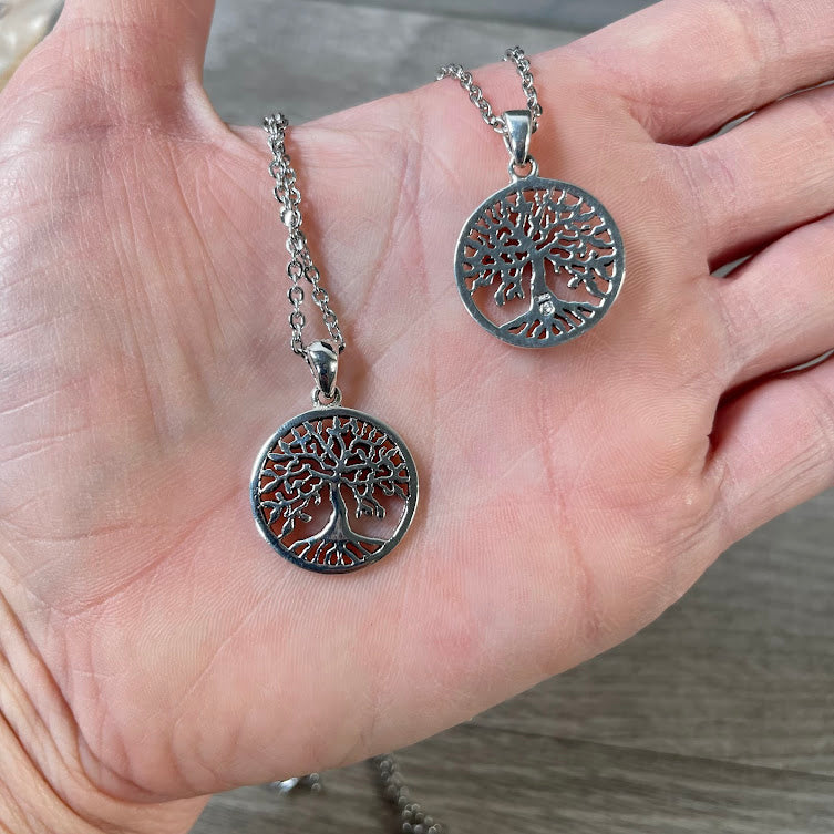 Sterling Silver Tree of Life Pendants