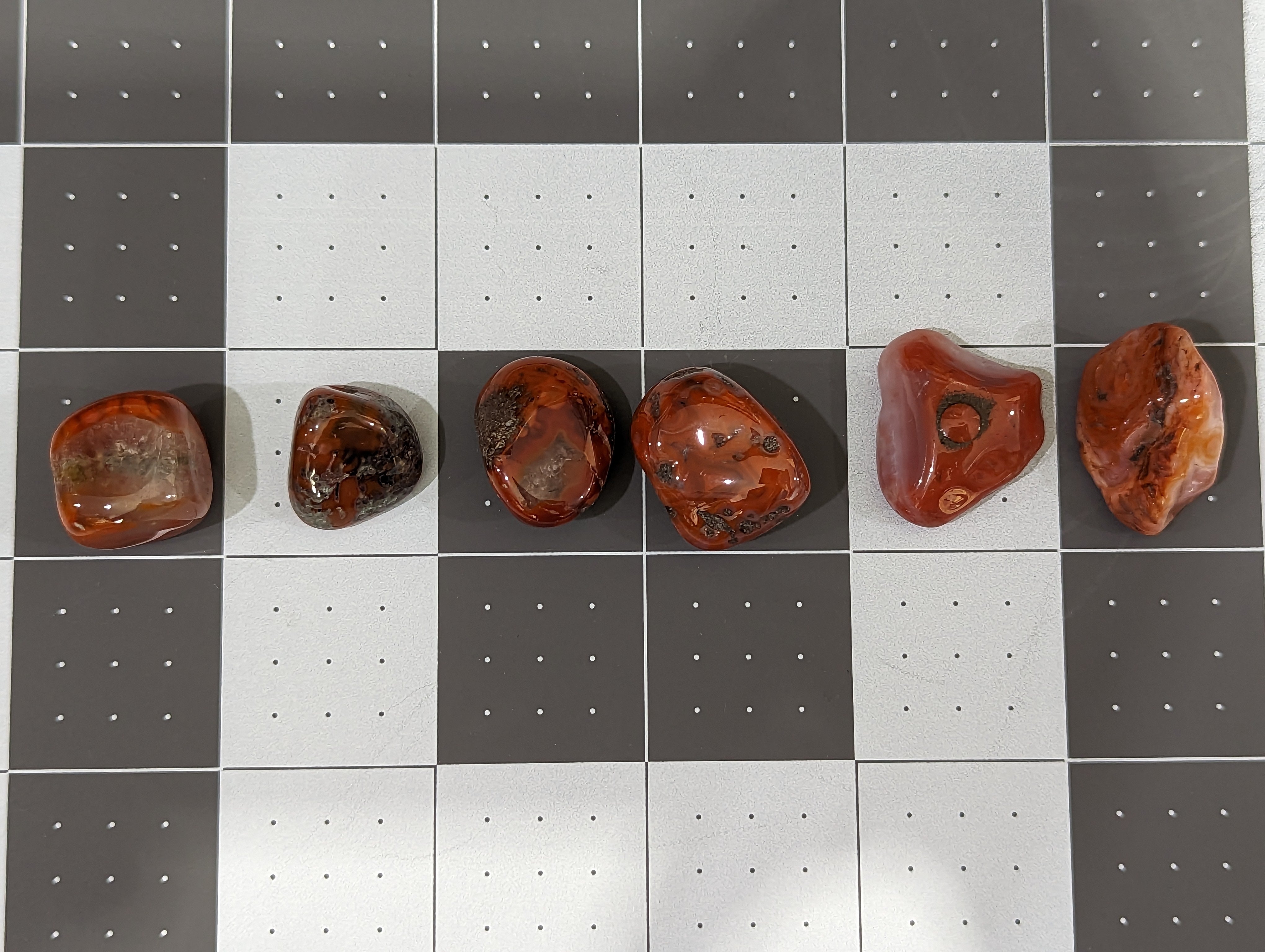 Red Agate Tumbled 1 Lb