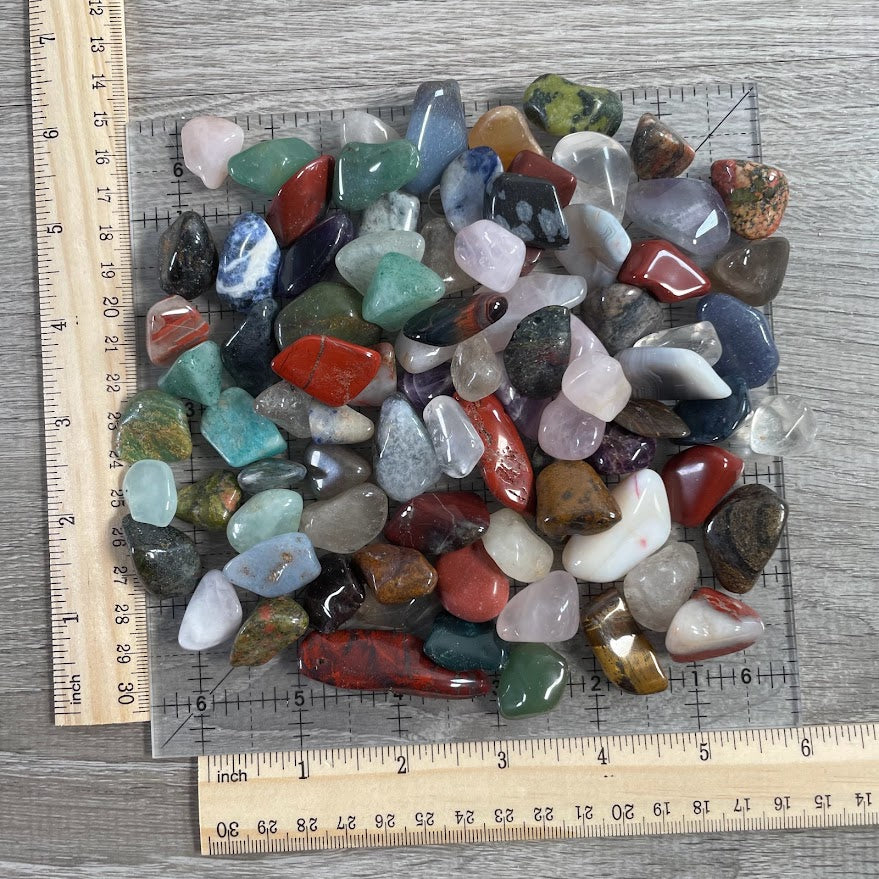 Wholesale polished tumbled stones for crystal shops and resale displays