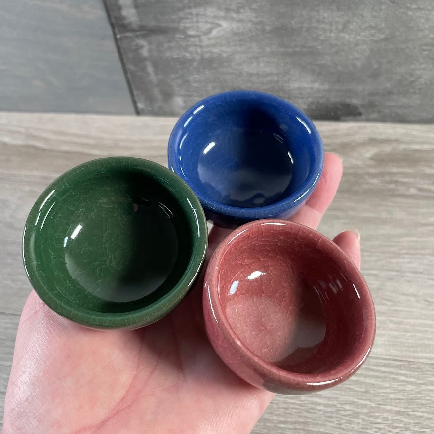 Ceramic Abundance Bowl - 2.25+ Inch Offering Dish