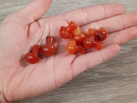 Small Gemstone Mushrooms