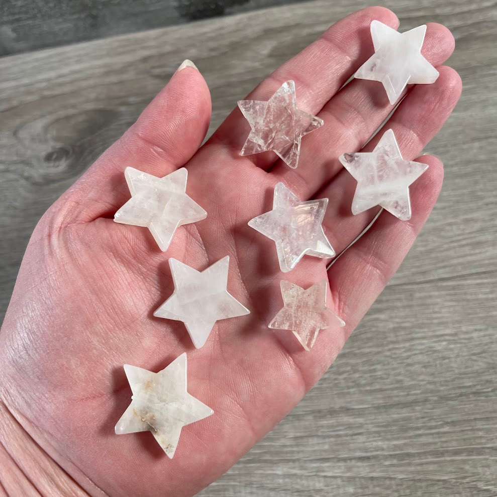 polished gemstone star clear quartz crystals for bulk buyers