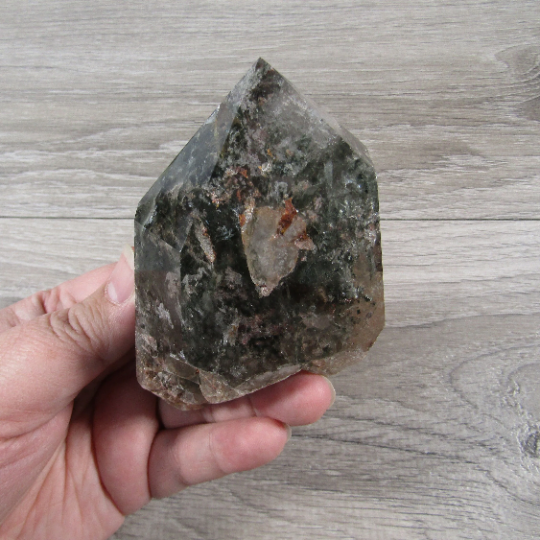 Chlorite Garden Phantom Quartz Large Display Size