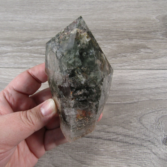 Chlorite Garden Phantom Quartz Large Display Size