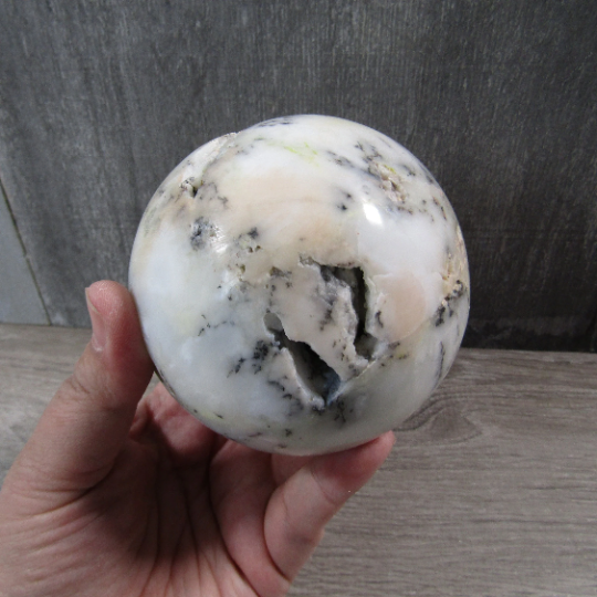 Large Dendritic Opal Sphere – Display Crystal for Retail