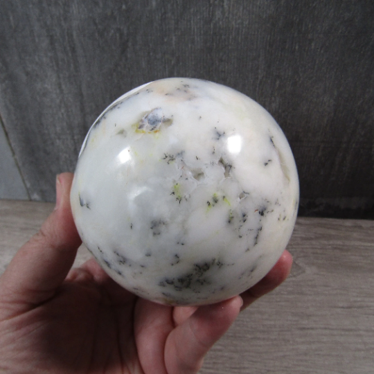 Large Dendritic Opal Sphere – Display Crystal for Retail