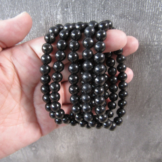 Gemstone 8 mm Round Bracelets