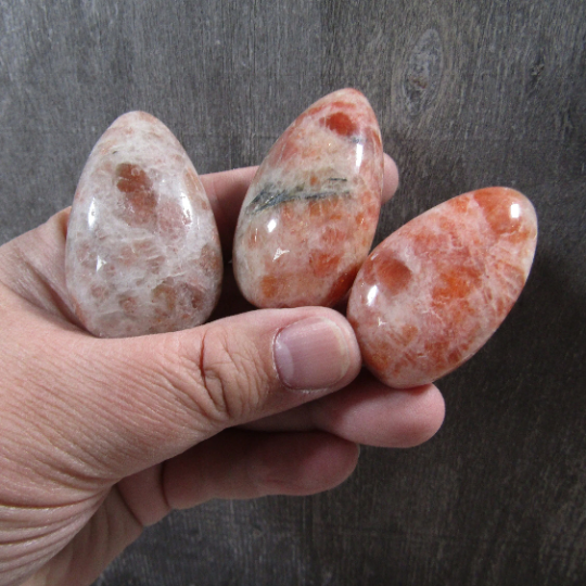 Gemstone Palm Stones Free Form Style