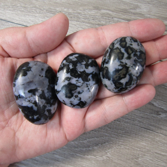 Gemstone Palm Stones Free Form Style